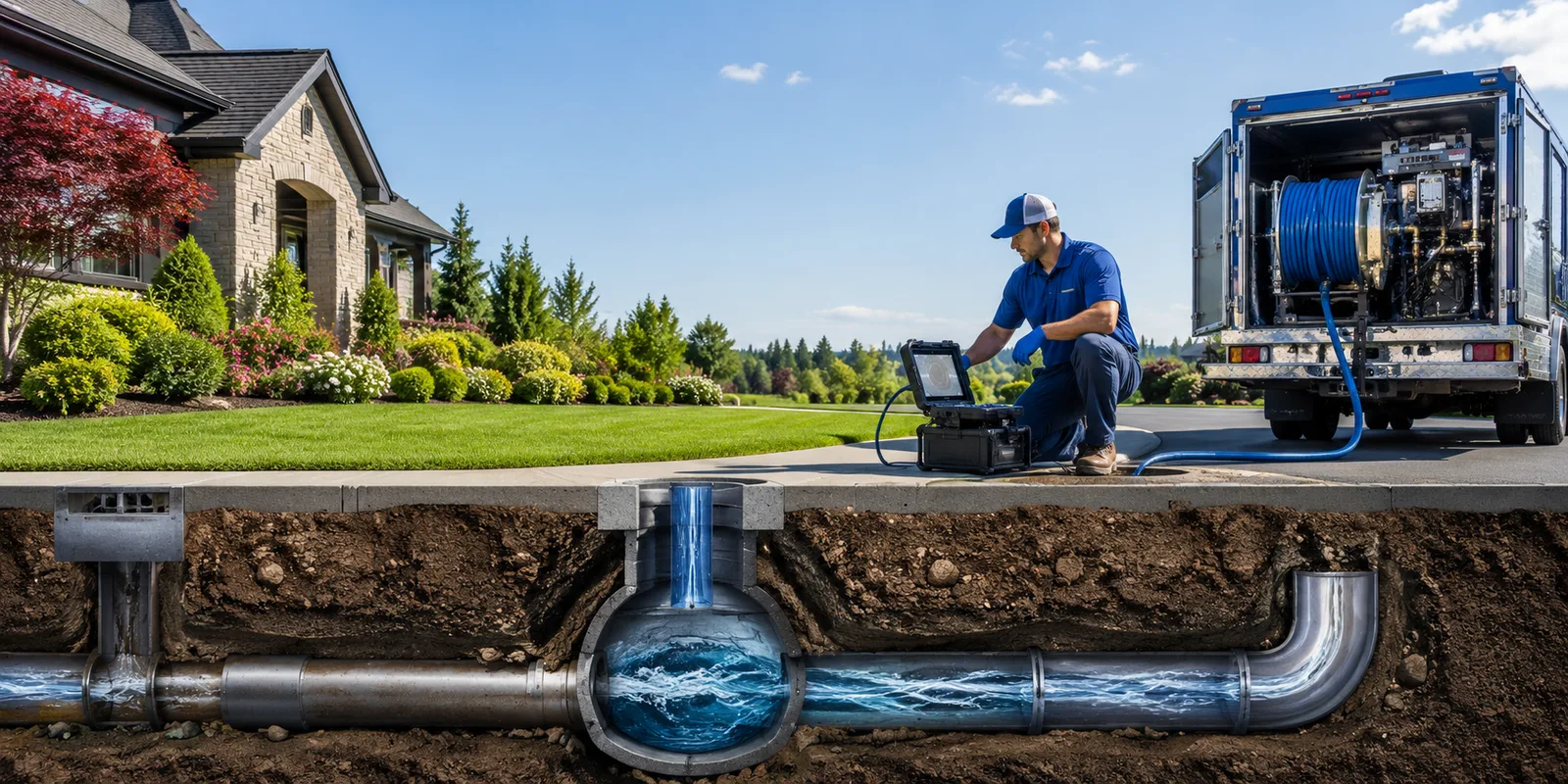 Drainage restoration information for Houston, PA